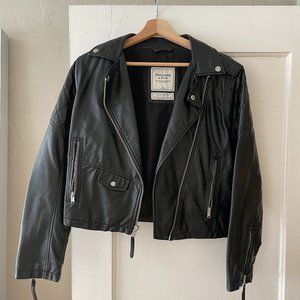 Abercrombie and Fitch "Vegan" Leather Jacket